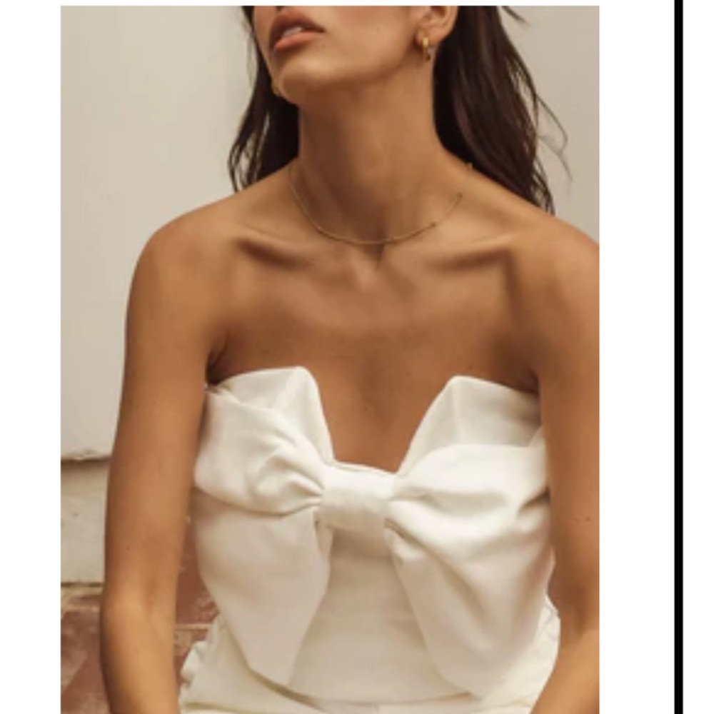 Statement Cropped Tube Top